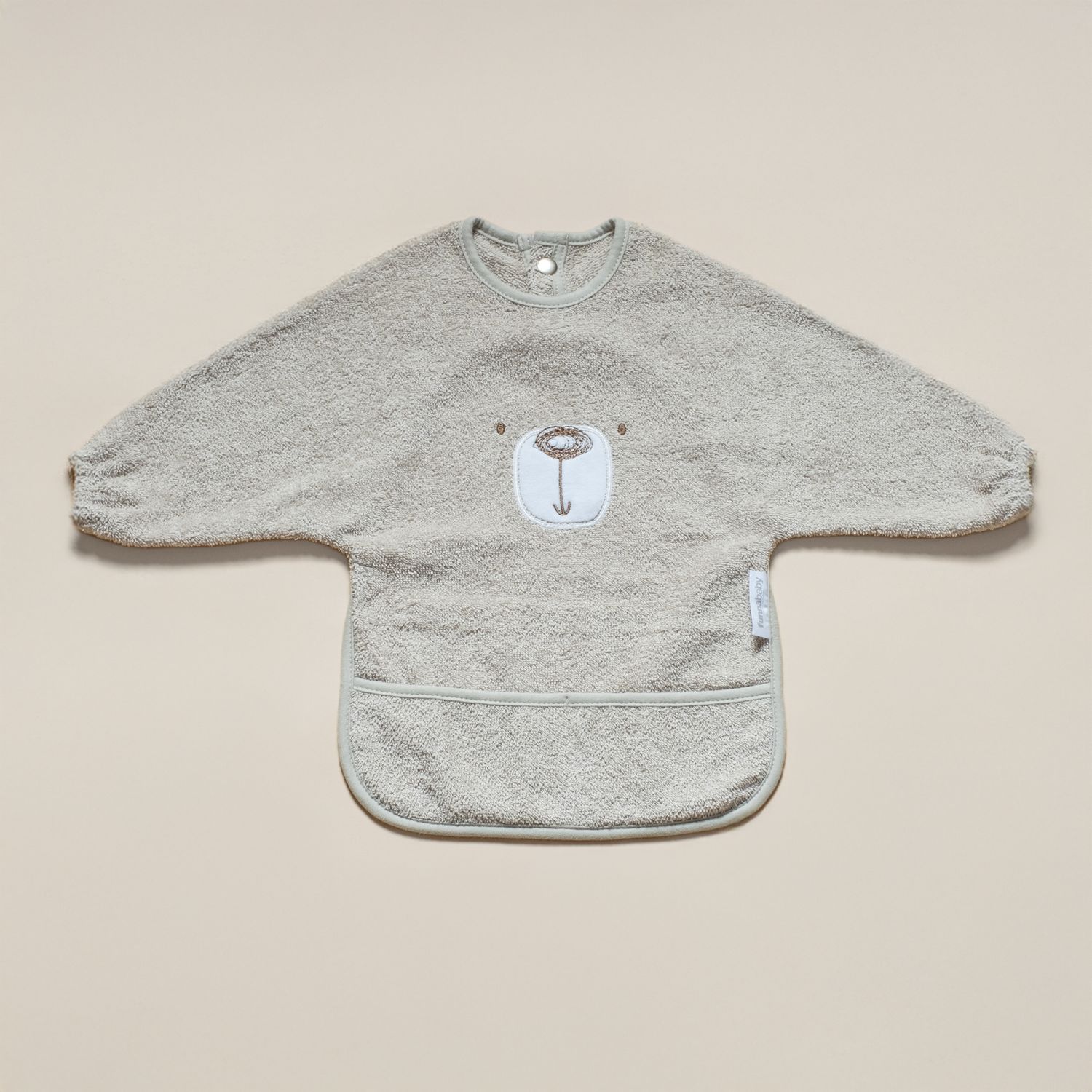 Long Sleeve Bib – Soft Cotton &amp; Waterproof Protection