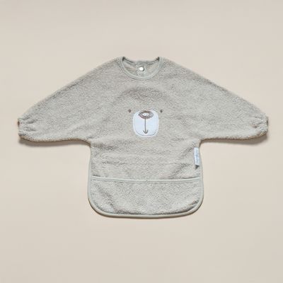 Long Sleeve Bib – Soft Cotton &amp; Waterproof Protection
