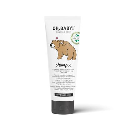 OH BABY! Organic Baby Shampoo with Chamomile &amp; Prebiotics – Gentle Hair Care – bath time, newborn b…
