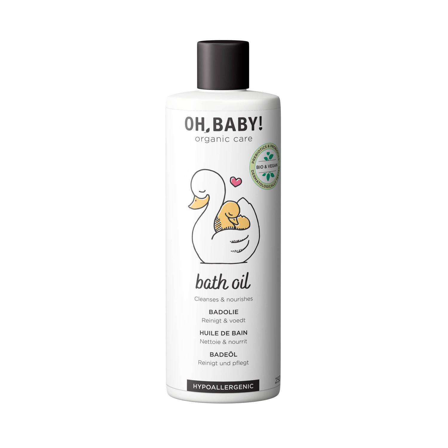 OH BABY! Organic Baby Bath Oil with Sunflower Oil – Nourishing &amp; Soothing Care – bath time, newborn…