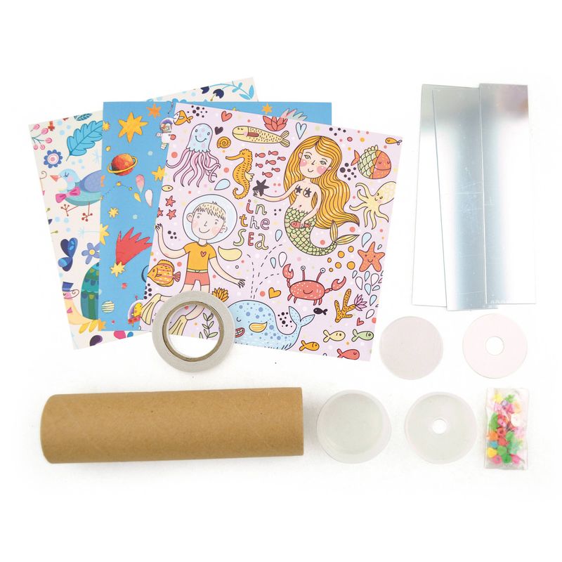 ANDREU TOYS DIY Kaleidoscope Craft Kit – Build Your Own Kaleidoscope – product image, STEM toy, art…