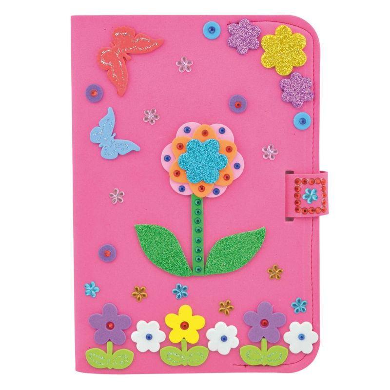 ANDREU TOYS DIY Foam Notebook Craft Kit – Create Your Own Notebook – product image, STEM toy, arts …