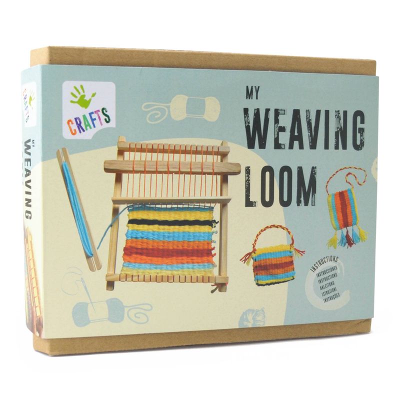 ANDREU TOYS My Weaving Loom Craft Kit – Learn to Weave – STEM toy, arts and crafts