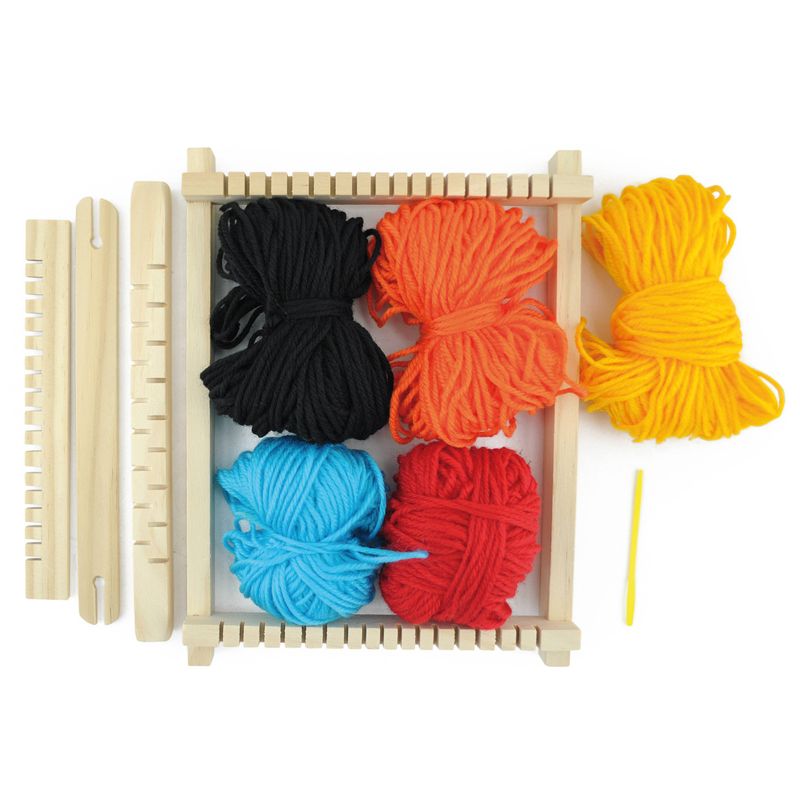 ANDREU TOYS My Weaving Loom Craft Kit – Learn to Weave – product image, STEM toy, arts and crafts