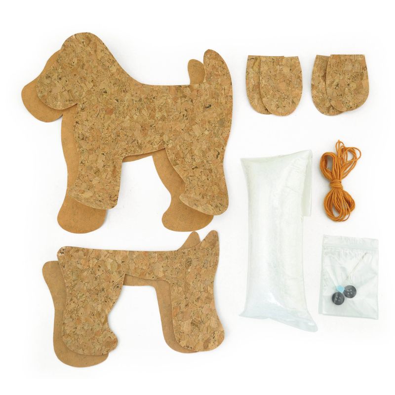 ANDREU TOYS DIY Cork Puppy Sewing Kit – Creative Craft Set for Kids – product image, STEM toy, arts…