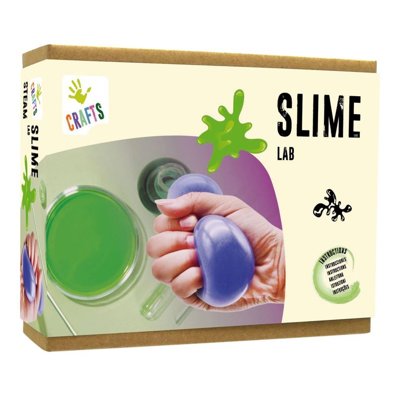 ANDREU TOYS Slime Lab Science Kit – DIY Slime Experiments for Kids – STEM toy, educational toy