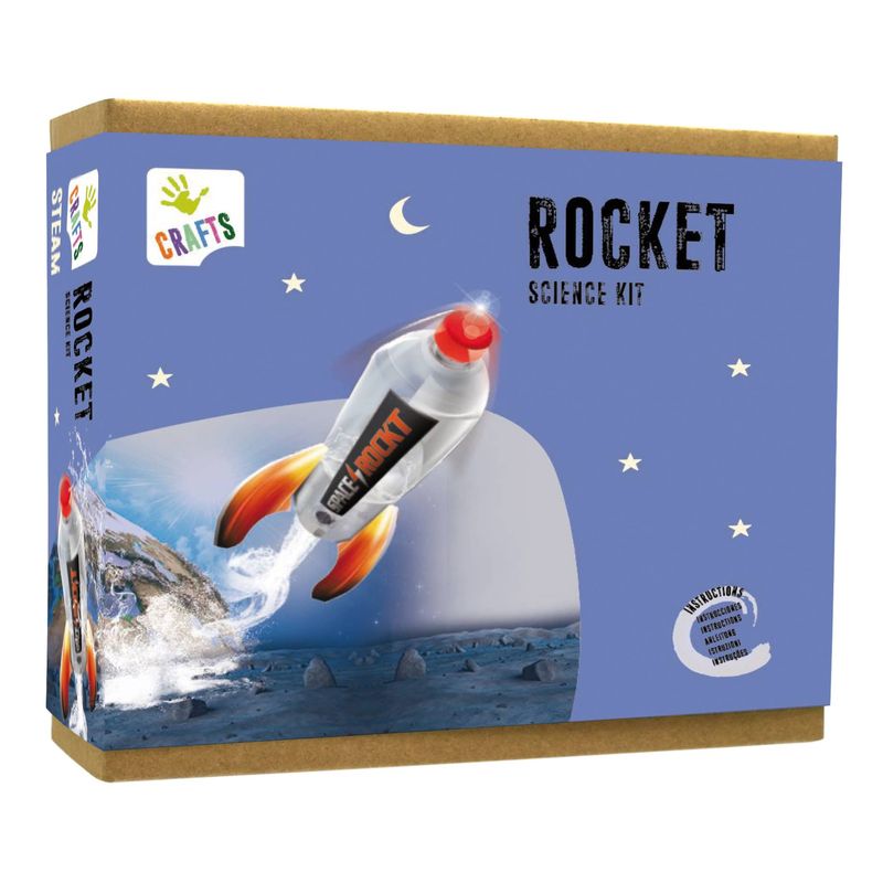 ANDREU TOYS Rocket Science Kit – Build &amp; Launch Your Own Rocket – STEM toy, educational toy