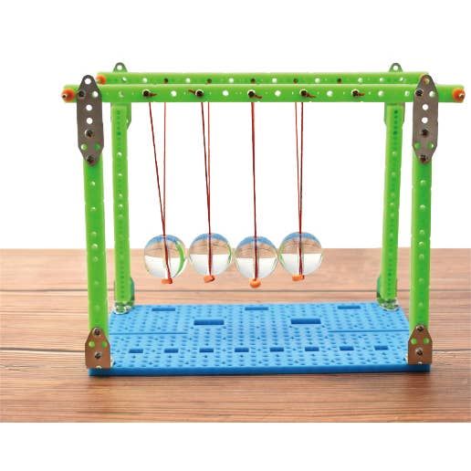 ANDREU TOYS Newton's Cradle Science Kit – Discover Physics in Motion – product image, STEM toy, mot…