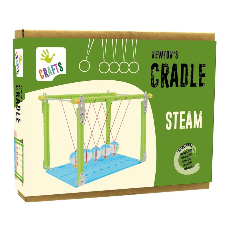 ANDREU TOYS Newton's Cradle Science Kit – Discover Physics in Motion – STEM toy, motor skills toy