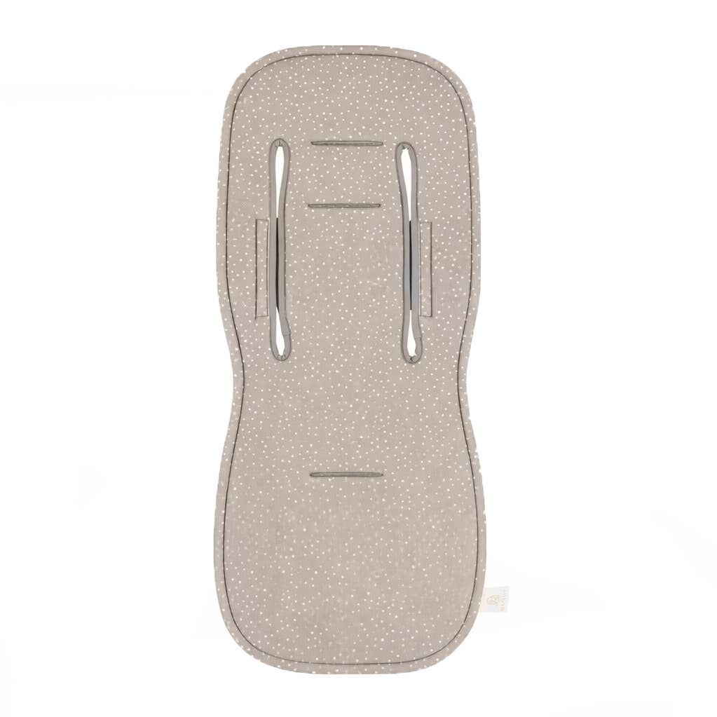 MayLILY Insert de poussette anti-transpiration 3D en bambou, Stones taupe – accessoire poussette, n…