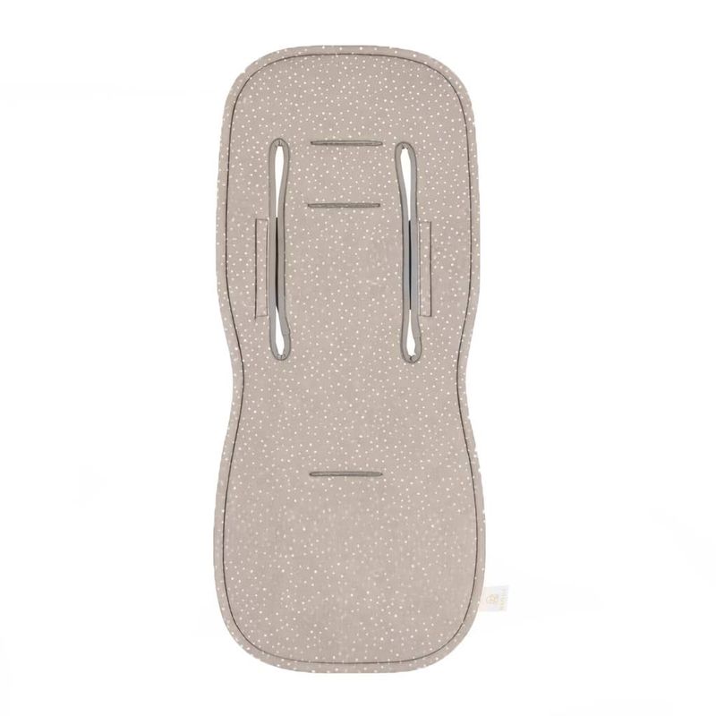 MayLILY Insert de poussette anti-transpiration 3D en bambou, Stones taupe – accessoire poussette, n…