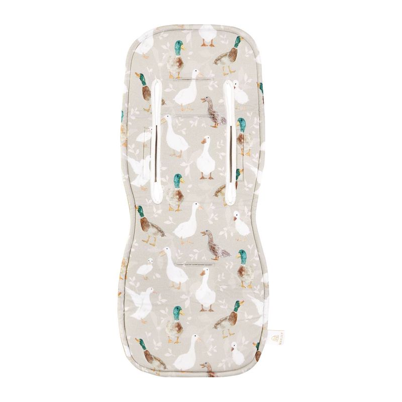 MayLILY Insert de poussette anti-transpiration 3D en bambou, Ducks – accessoire poussette, nouveau-…