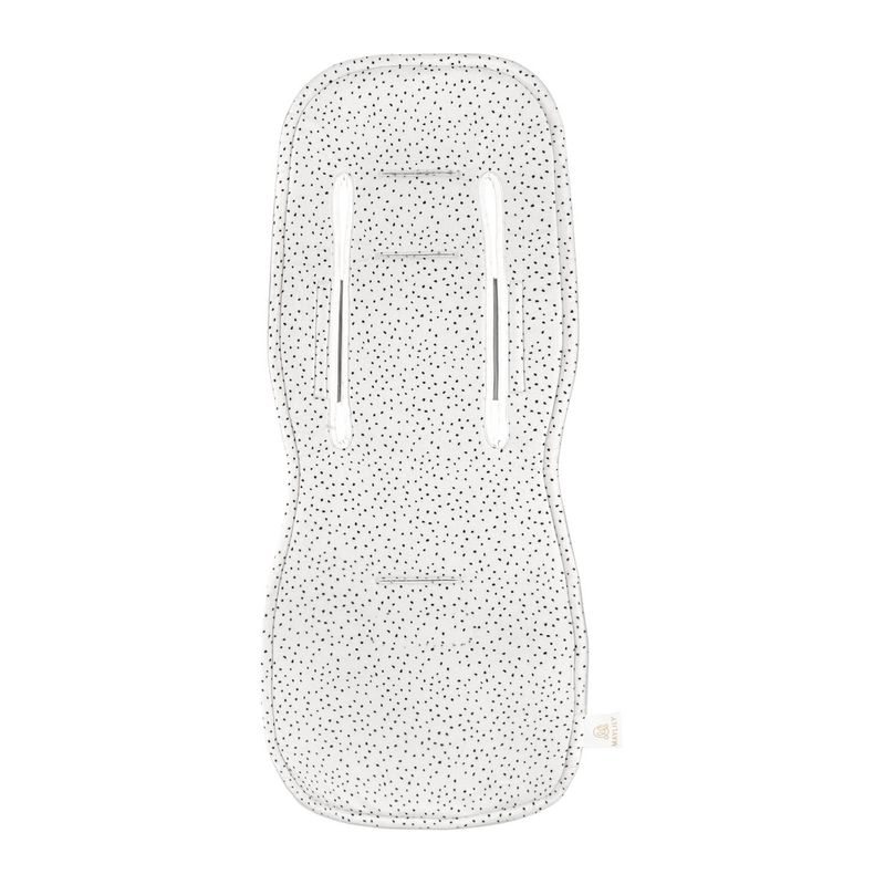 MayLILY Insert de poussette anti-transpiration 3D en bambou, Stones Beige – accessoire poussette, n…