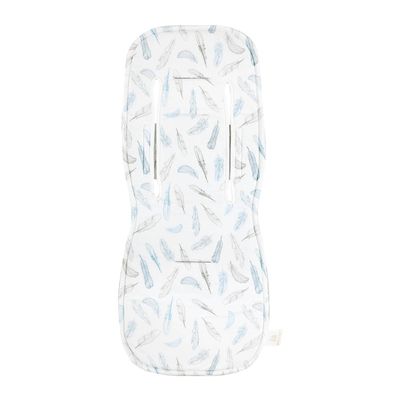 MayLILY Inserto per passeggino in bambù 3D anti-sudore, Heavenly feathers – accessorio passeggino, …