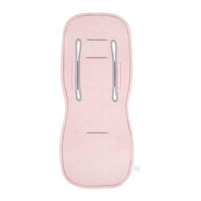 MayLILY Bamboo 3D anti-sweat stroller insert, Stones Pink – stroller accessory, newborn baby