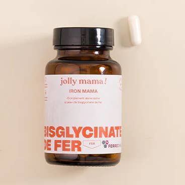 Gélules de bisglycinate de fer pour femmes – Supplément de fer 14 mg (60 gélules)