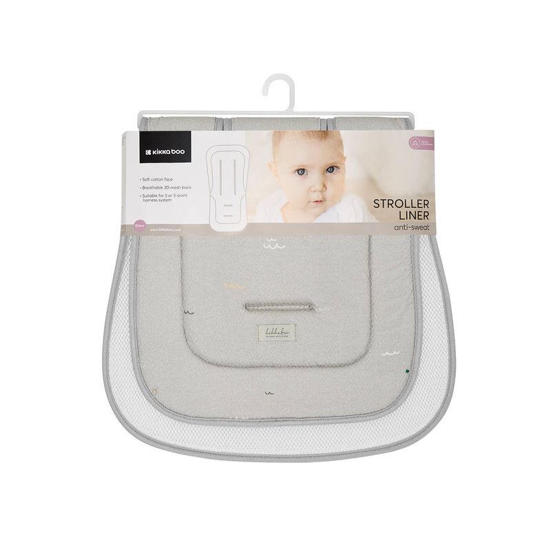 Doublure de siège de poussette en coton respirant