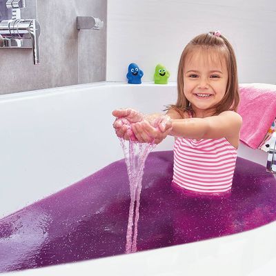 Zimpli Bio Glitzer-Schleim Baff Kinder Sensorisches Badespielzeug