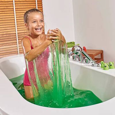 Zimpli Slime Baff Grün - Sensorisches Badespielzeug für Kinder