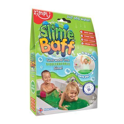 Zimpli Slime Baff Grün - Sensorisches Badespielzeug für Kinder