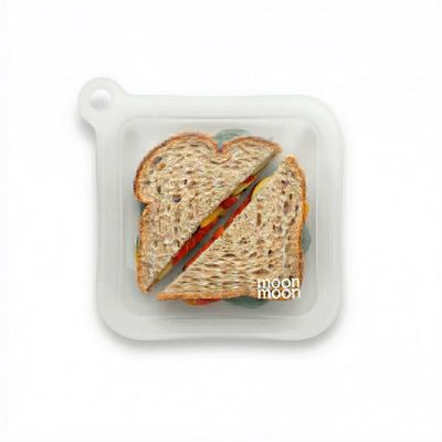 Reusable Silicone Sandwich Box – Leakproof Plastic-Free Lunch Case