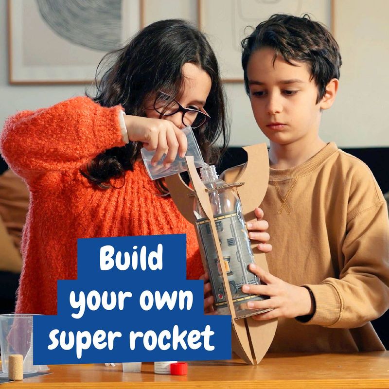 Super Rocket Science Kit – STEM Rocket Experiment Set for Kids 8+