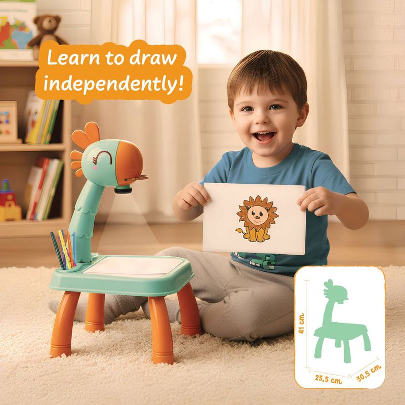 Kids Drawing Projector Table – Flamingo Art &amp; Drawing Toy 3+