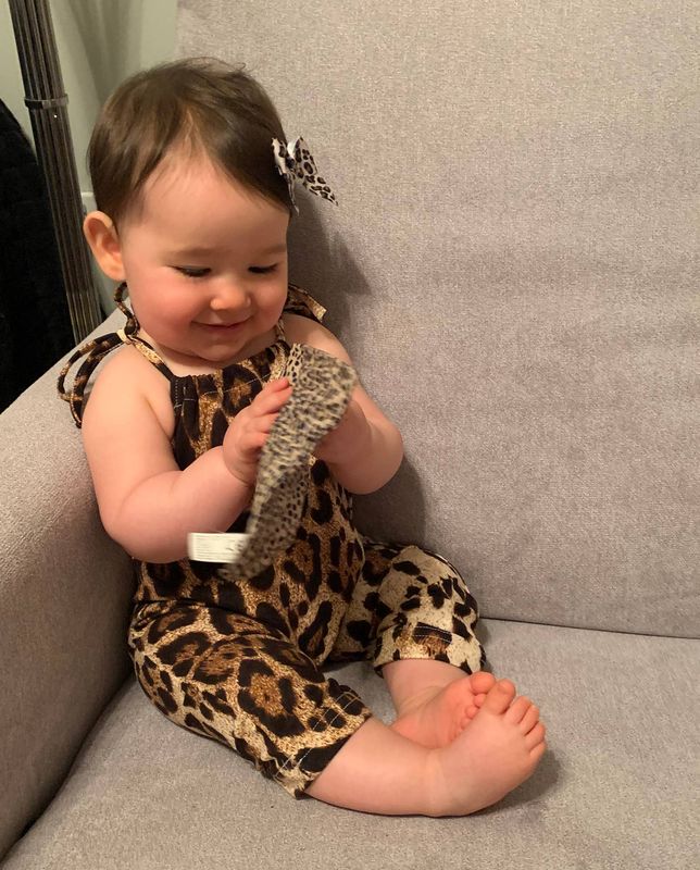 Baby Crinkle Sensory Toy – Fabric Developmental Toy for Newborns 0+, Cheetah