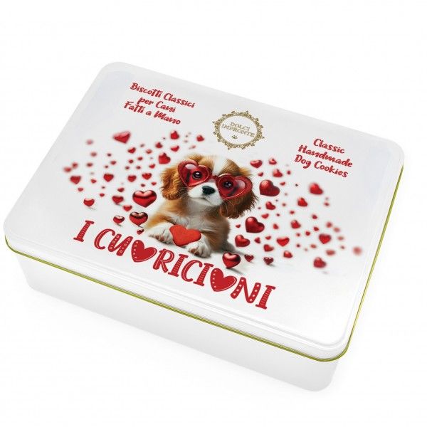 Honden taart  Woof You deluxe doos met 140 gr. zand koekjes