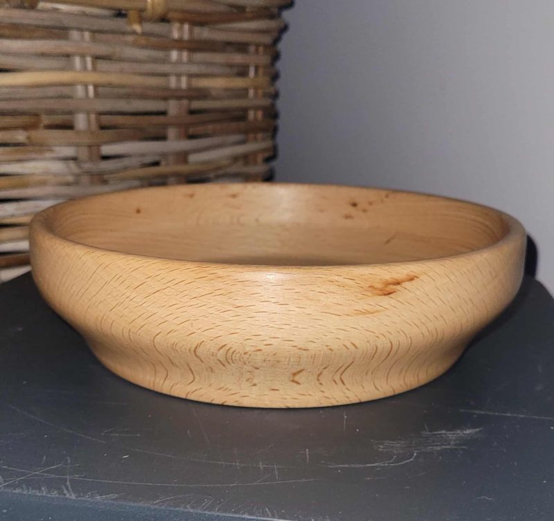 LARP, reënactment, middeleeuwen. Diep bord uit ‘Beukenhout’. handmade in België, ambachtelijk gedraaid op de houtdraaibank LARP, reënactment, middeleeuwen. Diep bord uit ‘Beukenhout’. handmade in België, ambachtelijk gedraaid op de houtdraaibank