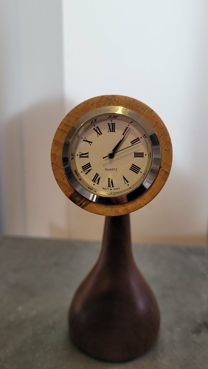 Buroklokje miniklok Notelaar en Beuk