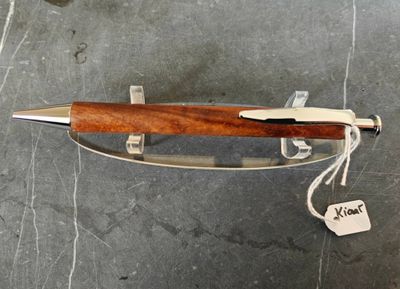 Kiaat balpen Masterclick Chroom