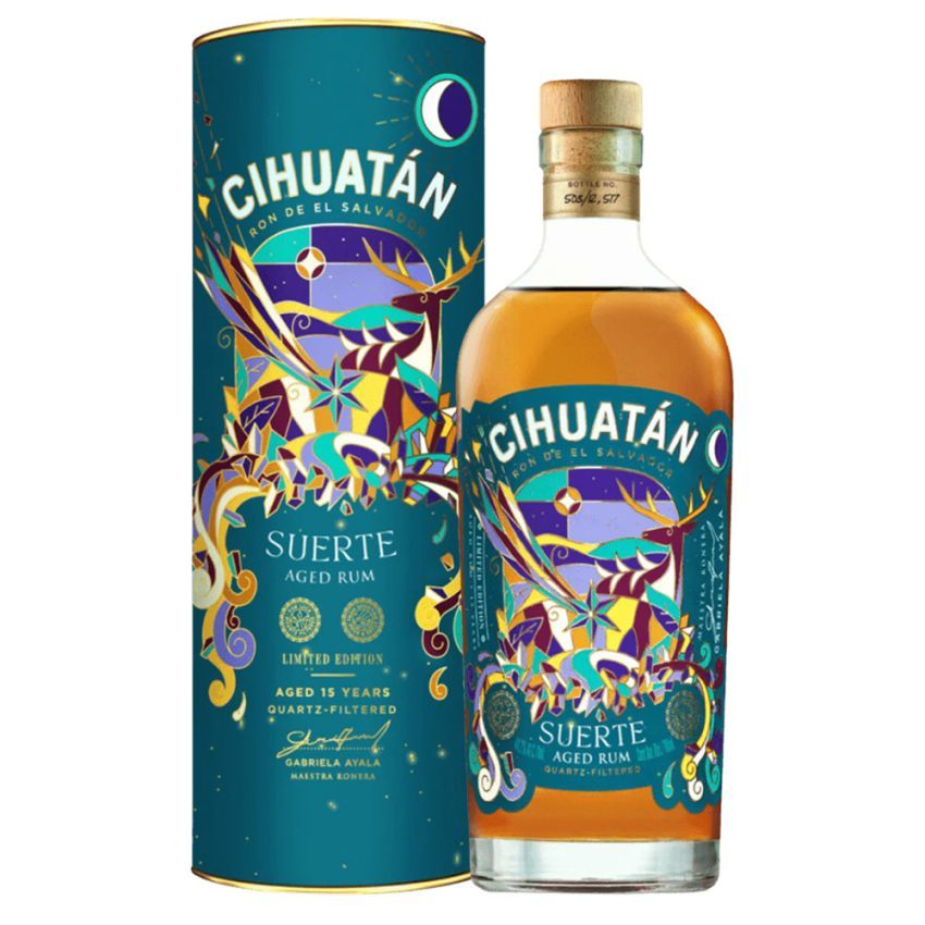 CIHUATAN Suerte Ron de El Salvador 15+17 anni blend CIHUATAN Suerte Ron de El Salvador 15+17 anni blend