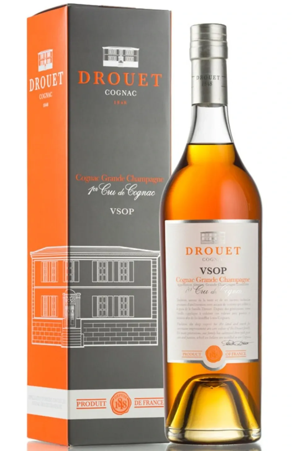 DROUET COGNAC VSOP 5+10 ans