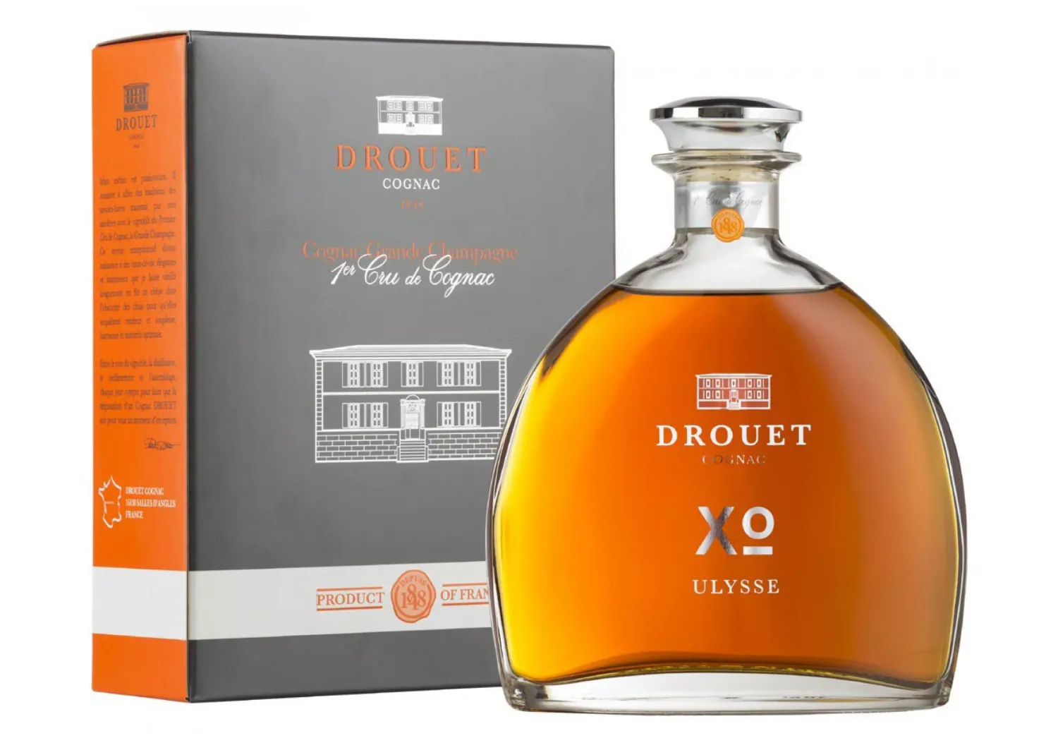 DROUET COGNAC XO ULYSSE 15+25 ans