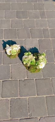 Bloemstukje hartjes
