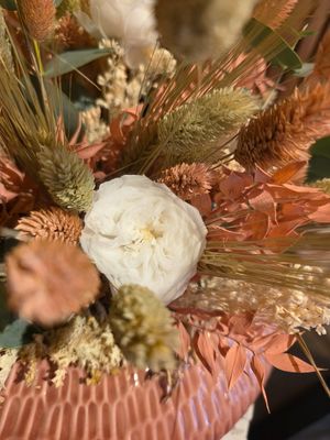 Schaal rosé reeds gemaakt