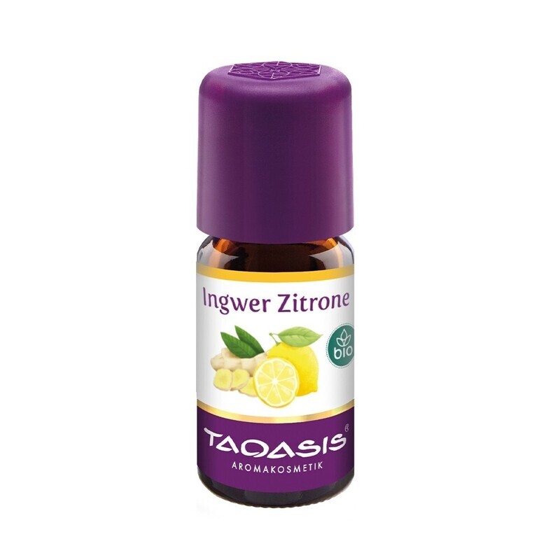 Gember-Citroen blend essentiële oliën Taoasis 5 ml