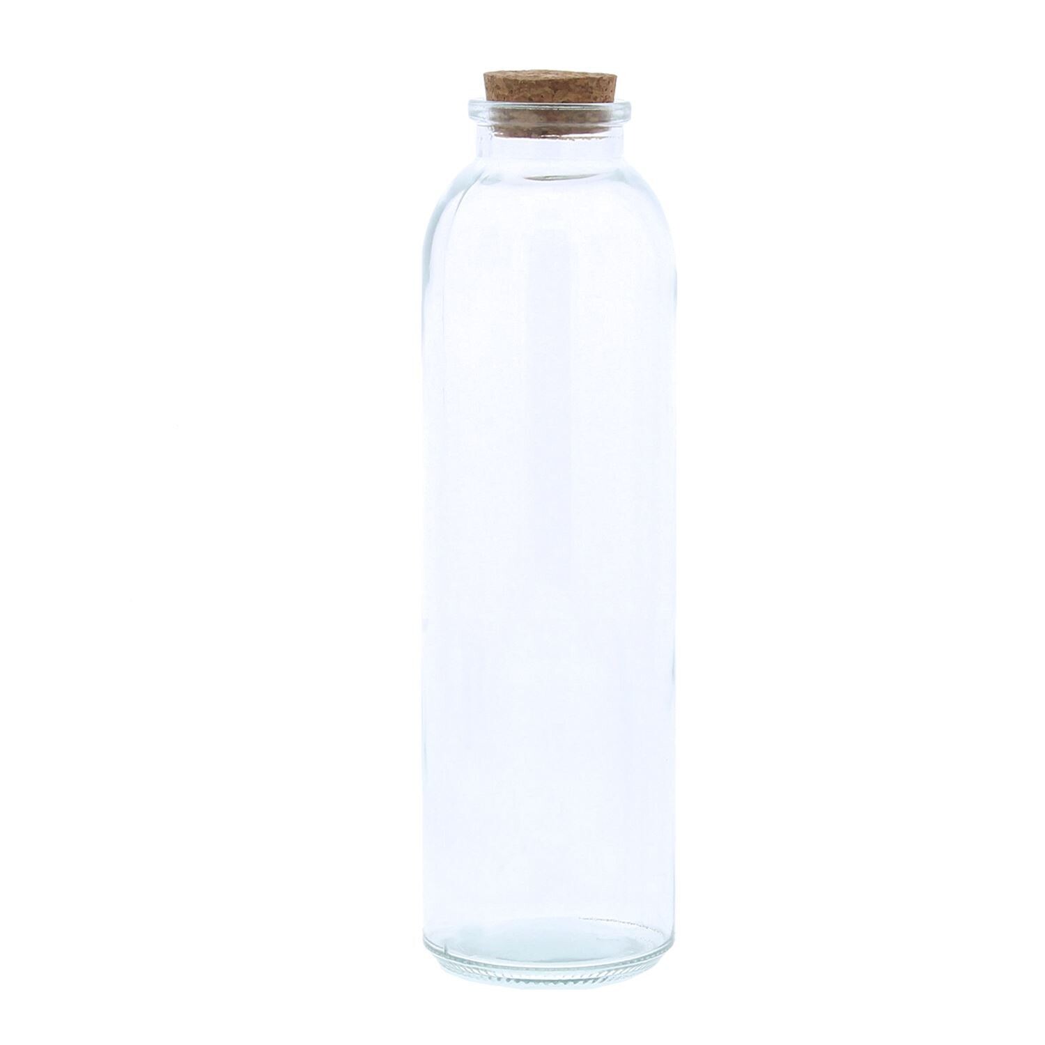Glazen fles met kruk - 250 ml