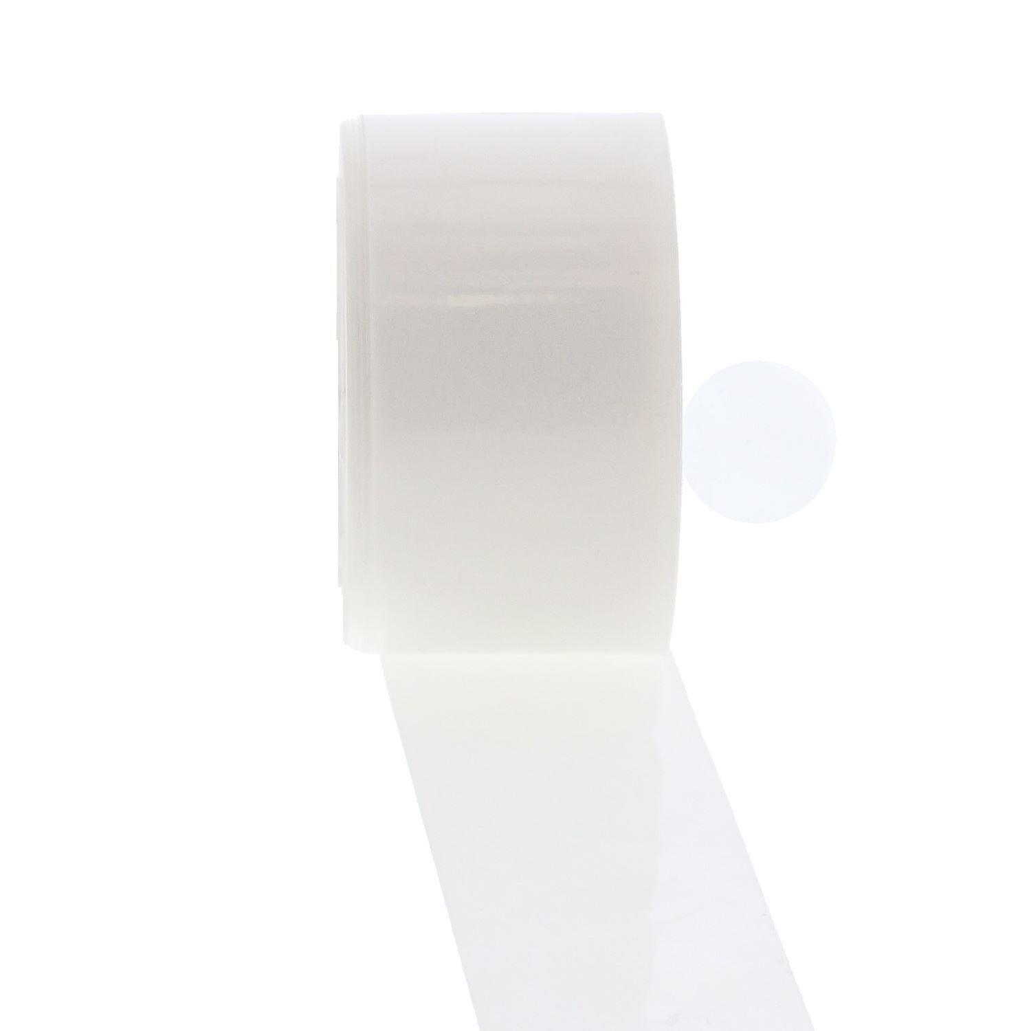 Transparante ronde labels - 2 cm (per 10 stuks)