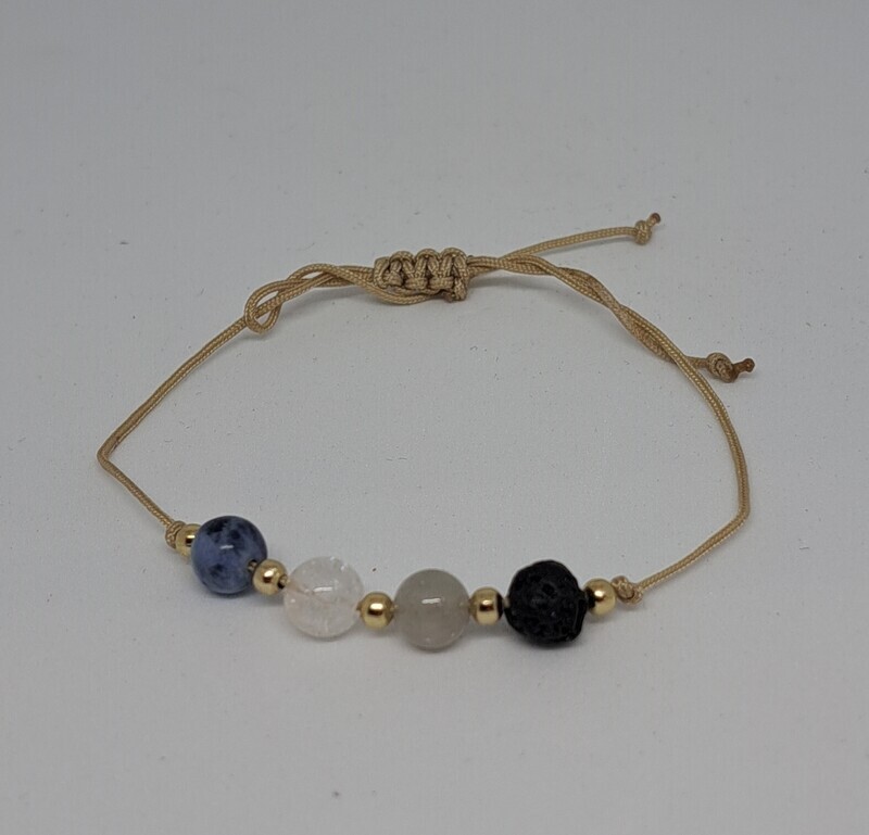 Learn to let go - One day at a time bracelet