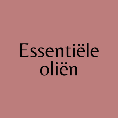 Essentiële oliën