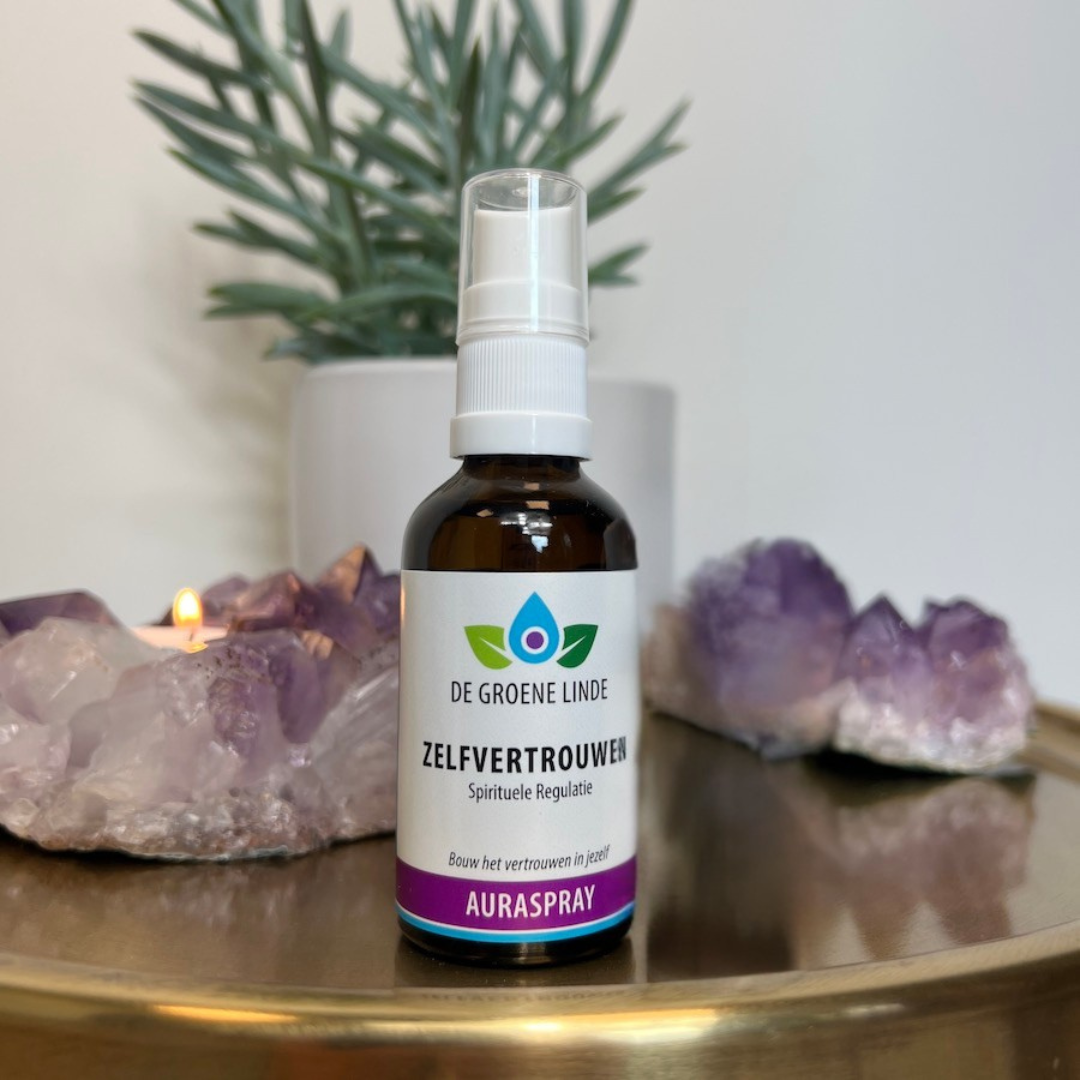 Zelfvertrouwen auraspray - 50 ml - Spirituele regulatie