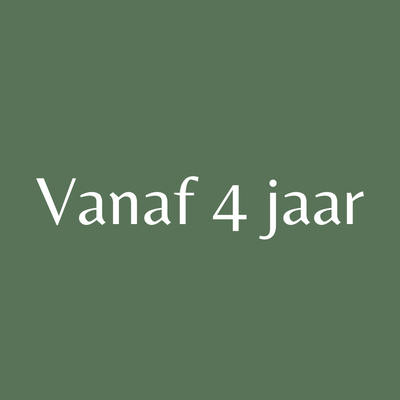Vanaf 4 jaar