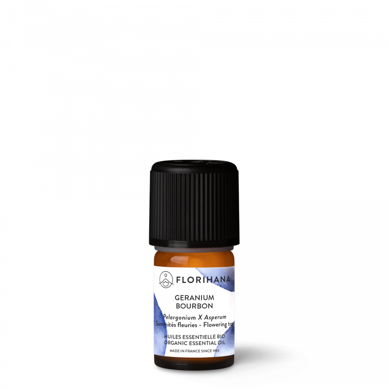 Geranium Bourbon essentiële olie Florihana