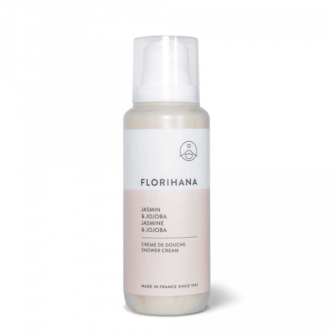 Douchegel jasmijn &amp; jojoba Florihana - 200 ml