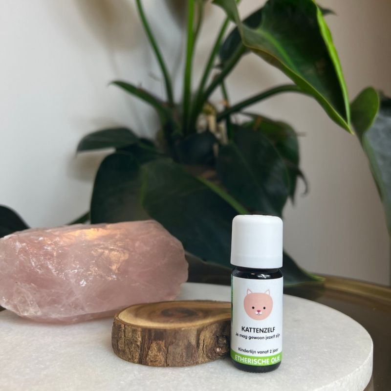 Kattenzelf essentiële olie - Baby&#39;s en kinderen