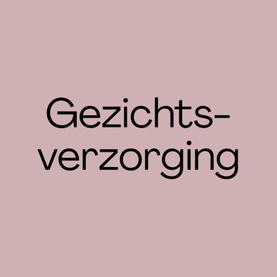 Gezichtsverzorging
