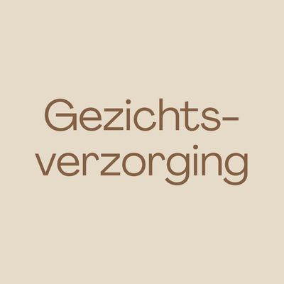 Gezichtsverzorging