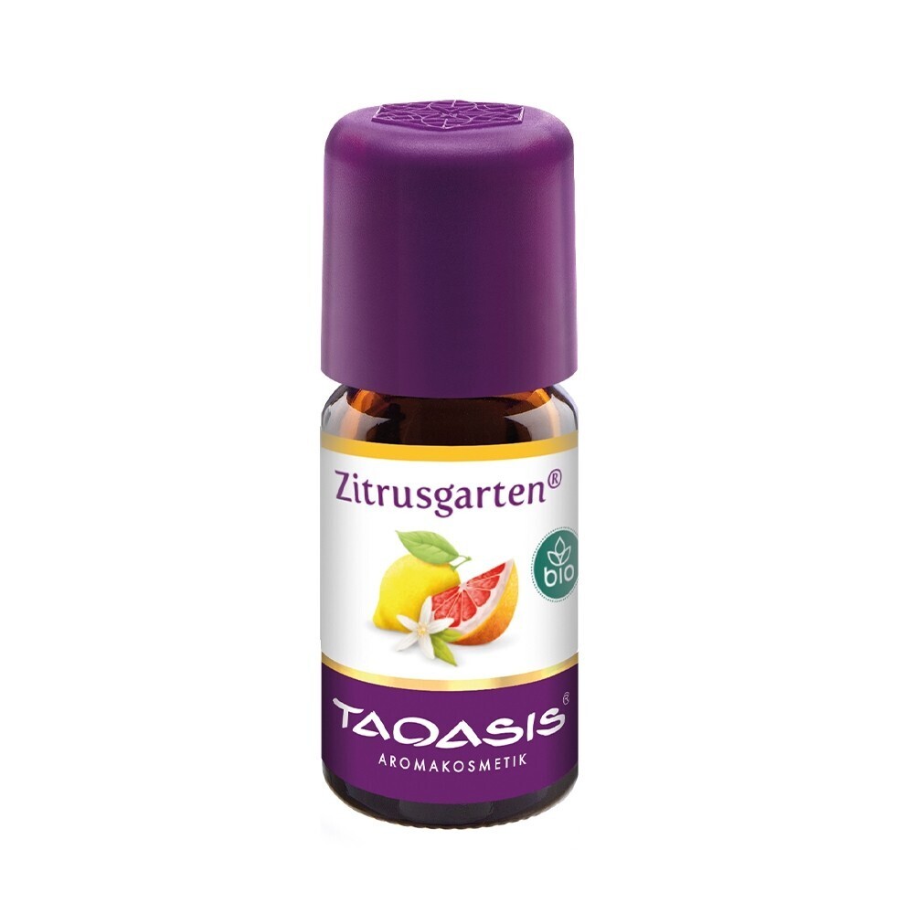 Citrustuin blend essentiële oliën Taoasis 5 ml Citrustuin blend essentiële oliën Taoasis 5 ml